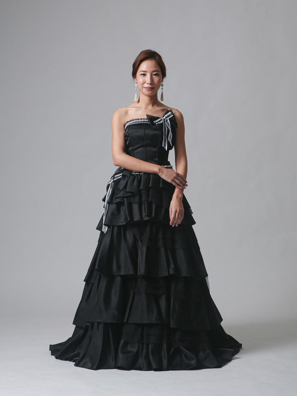 タックリボン　フリルティアード