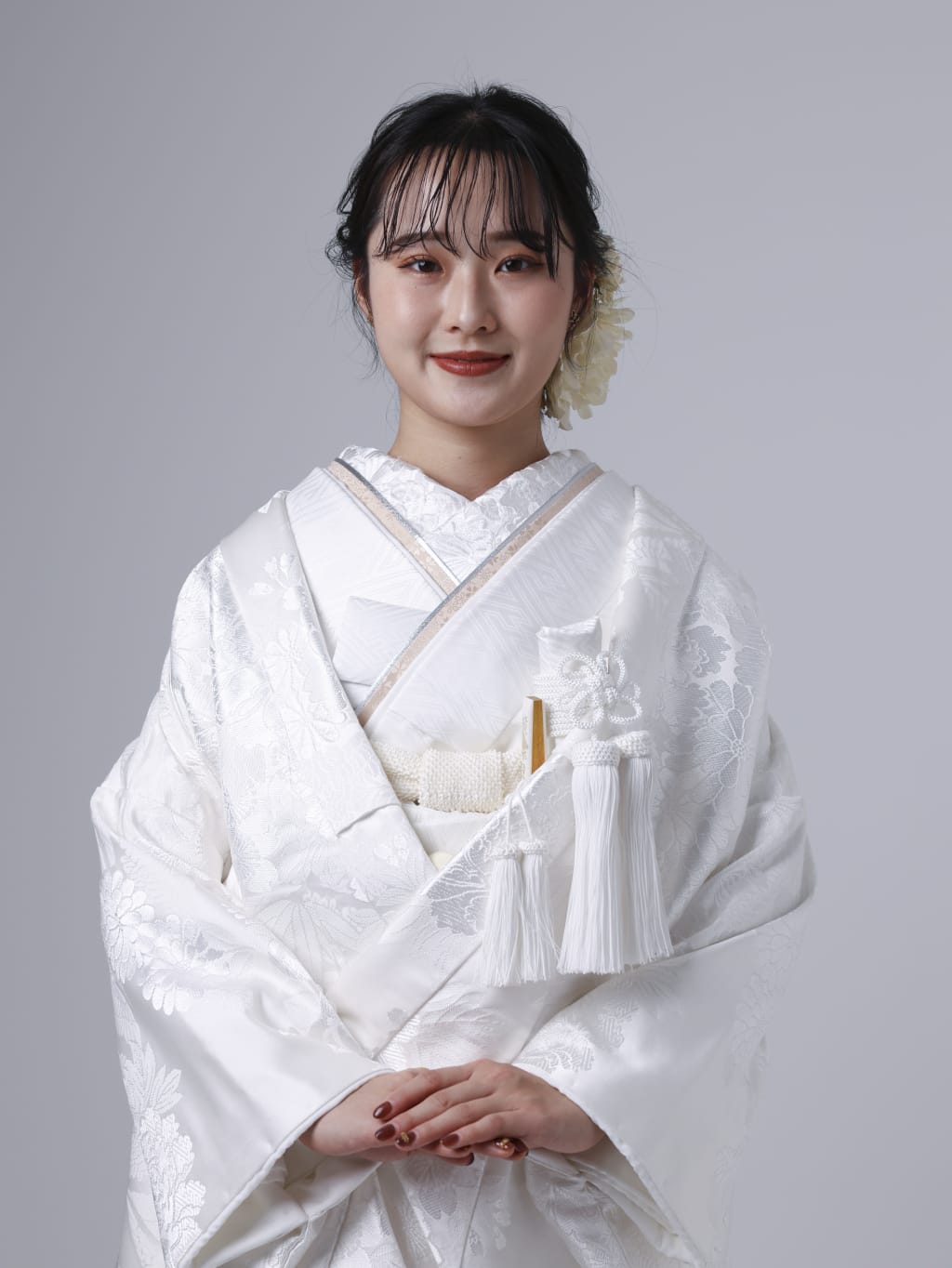 鶴菱取百花紋WU00585