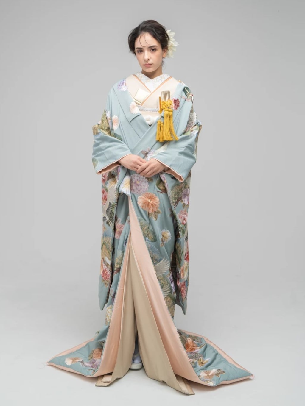 着物(色打掛)カタログ(青) | デコルテフォトグラフィー | 前 着物(色打掛)カタログ(青) | デコルテフォトグラフィー | 前