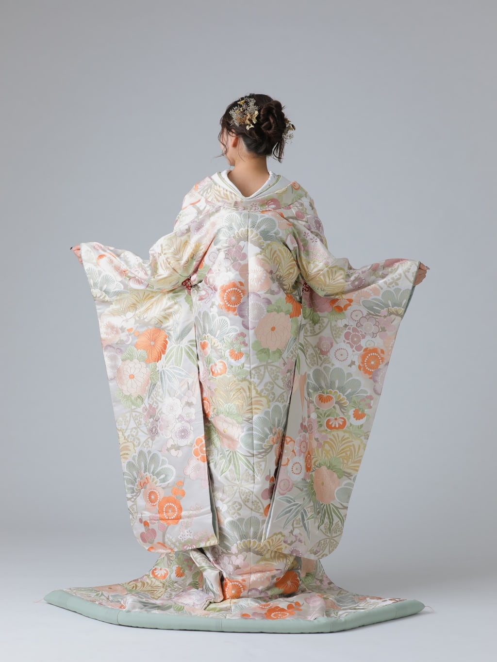 松梅七宝文 白H