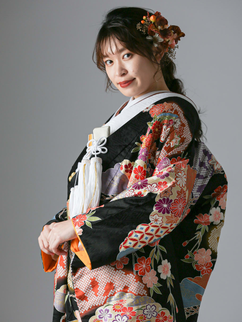 四季花 松 熨斗目 | デコルテフォトグラフィー | 前撮り・フォトウェディング