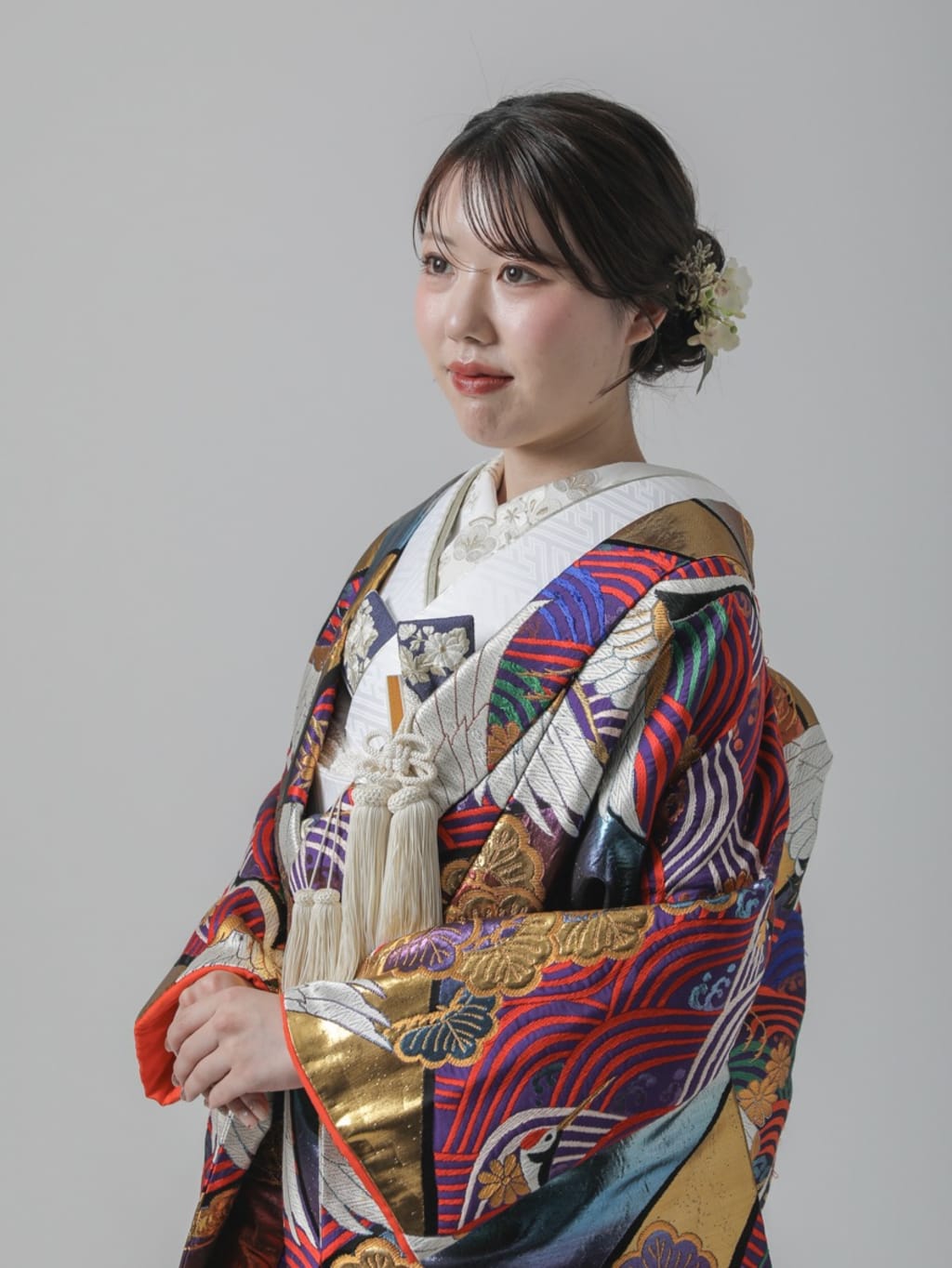 鶴　松　青海波 | デコルテフォトグラフィー | 前撮り・フォトウェディング