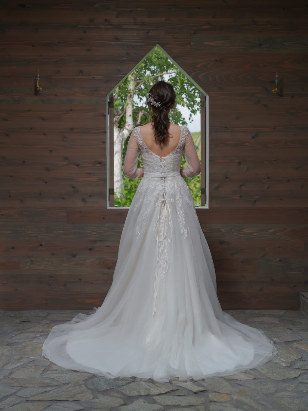 ウェディングドレスWD15041 | デコルテフォトグラフィー | 前撮り・フォトウェディング