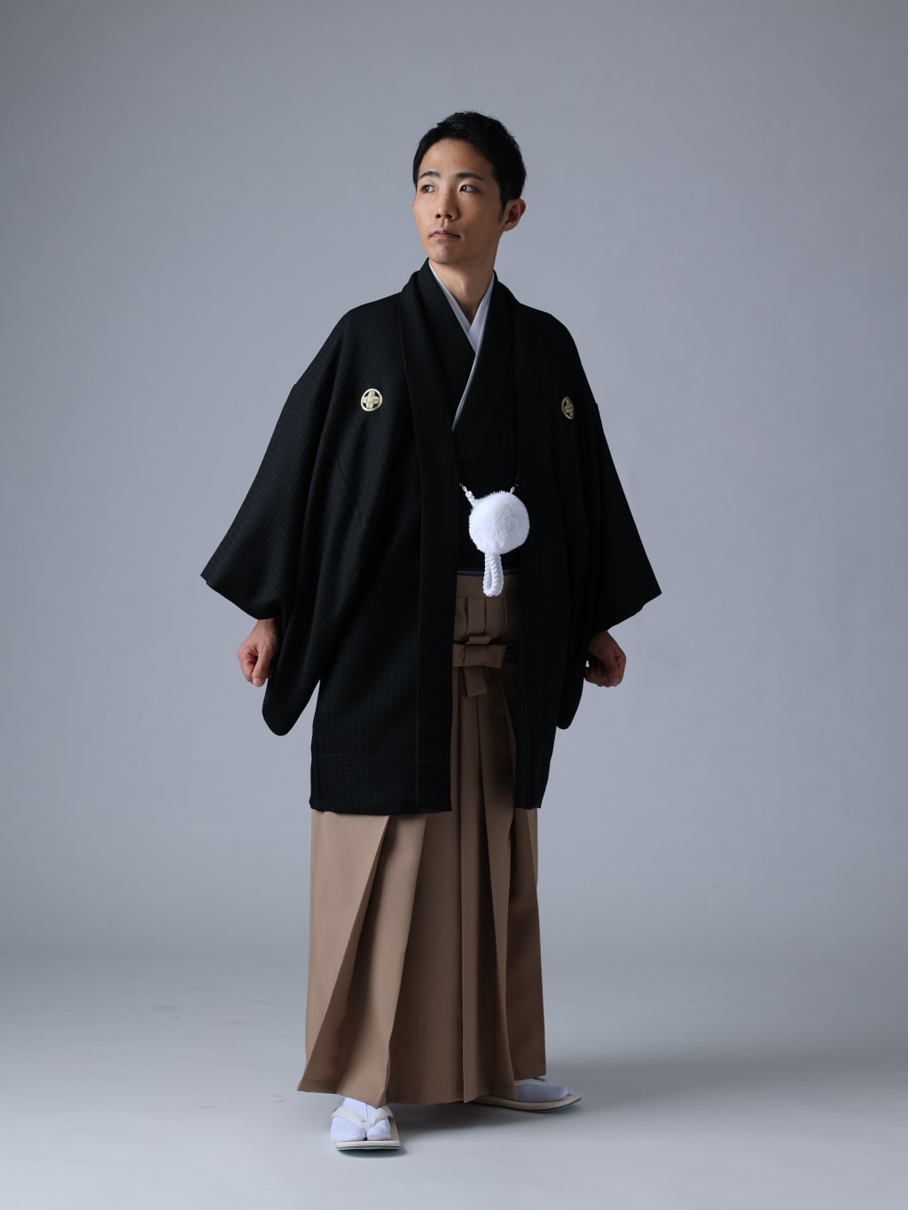 正絹黒 × ベージュ | デコルテフォトグラフィー | 前撮り・フォトウェディング