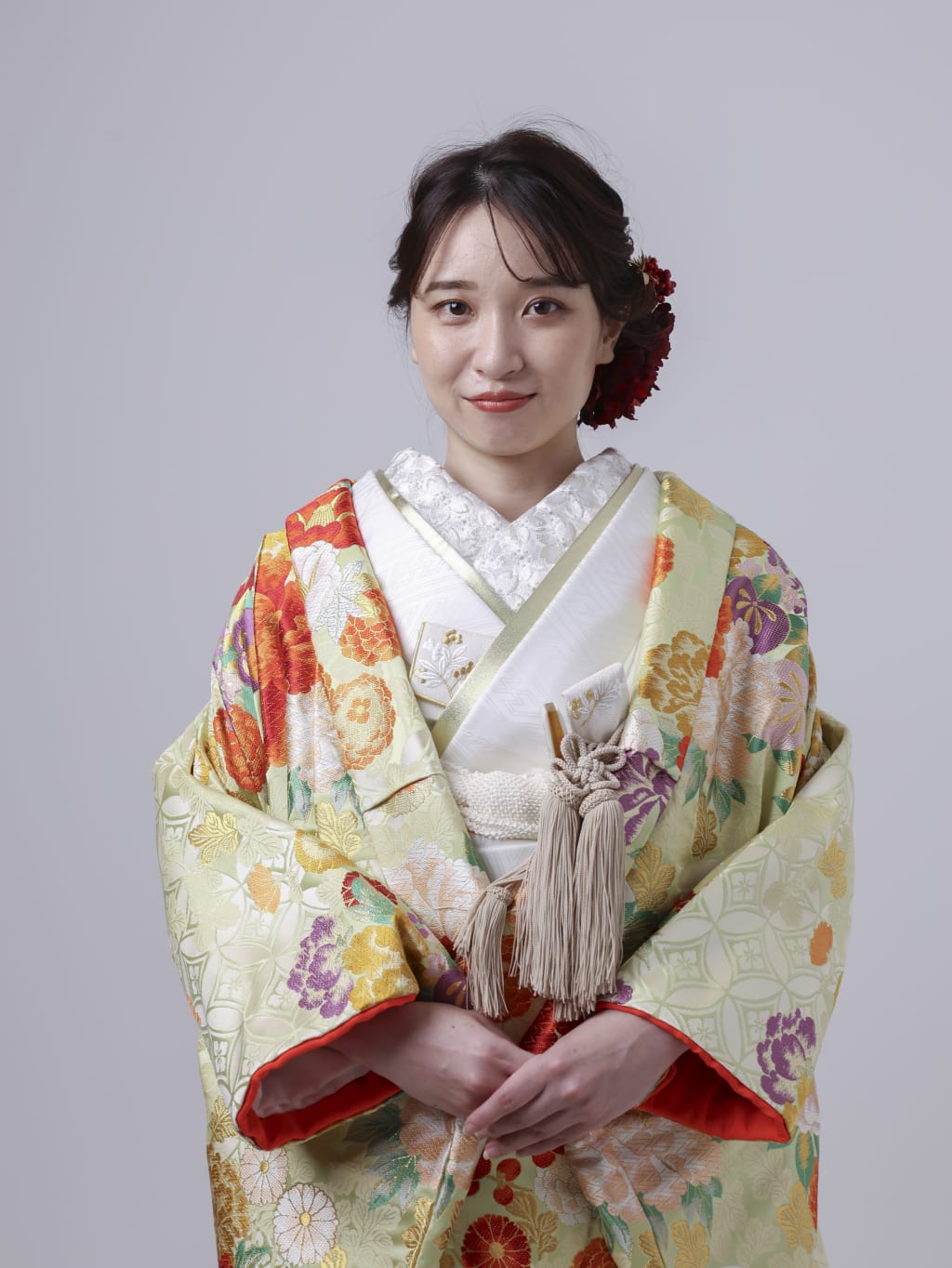 吉祥富貴紋　ヒワIU01184 | デコルテフォトグラフィー | 前撮り・フォトウェディング