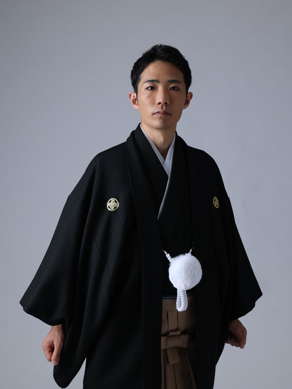 正絹黒 × ベージュ | デコルテフォトグラフィー | 前撮り・フォトウェディング