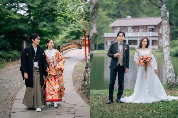 和装＋洋装 軽井沢ロケーション