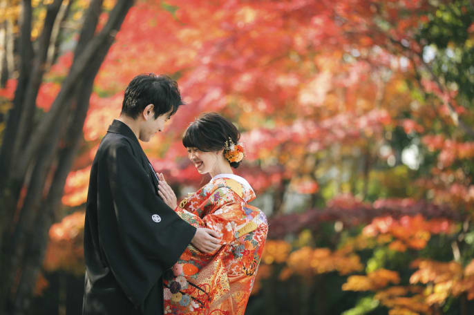 有栖川宮記念公園【和装】ロケーション