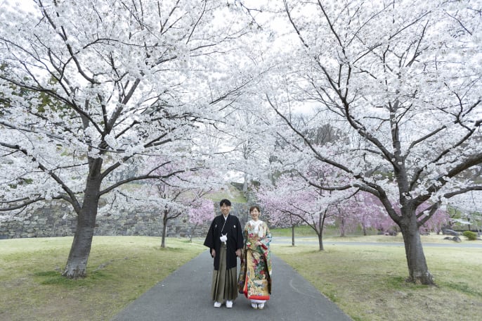 上田城跡公園ロケーション