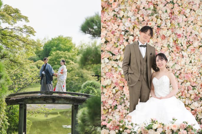 【和装1着＋洋装1着】花田苑ロケーション＋洋装ハウススタジオ
