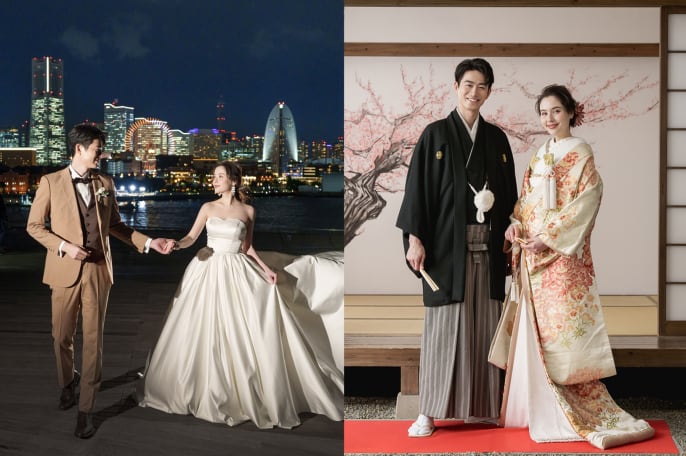  大さん橋ロケーション＋屋内庭園スタジオ