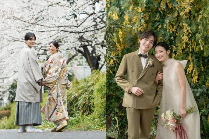檜町公園ロケーション+洋装ハウススタジオ【300カット】