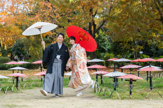昭和記念公園【和装】ロケーション