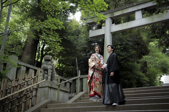 神社ロケーション