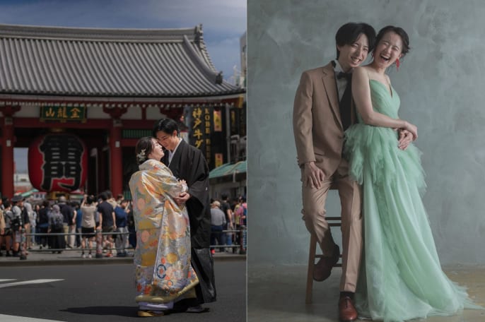 【大満足！】浅草名所巡りロケーション＋洋装ハウススタジオ