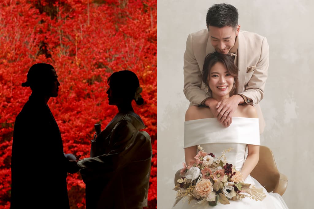 呑山観音寺ロケーション＋洋装ハウススタジオプラン | フォトウェディング・前撮り・結婚写真