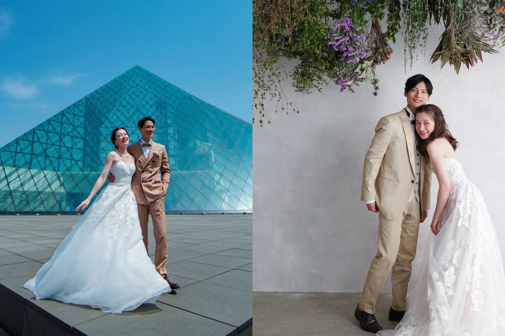 モエレ沼公園ロケーション＋洋装ハウススタジオプラン | フォトウェディング・前撮り・結婚写真