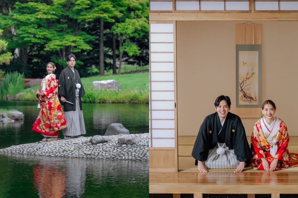 【200カット】中島公園ロケーション＋屋内庭園スタジオプラン | フォトウェディング・前撮り・結婚写真