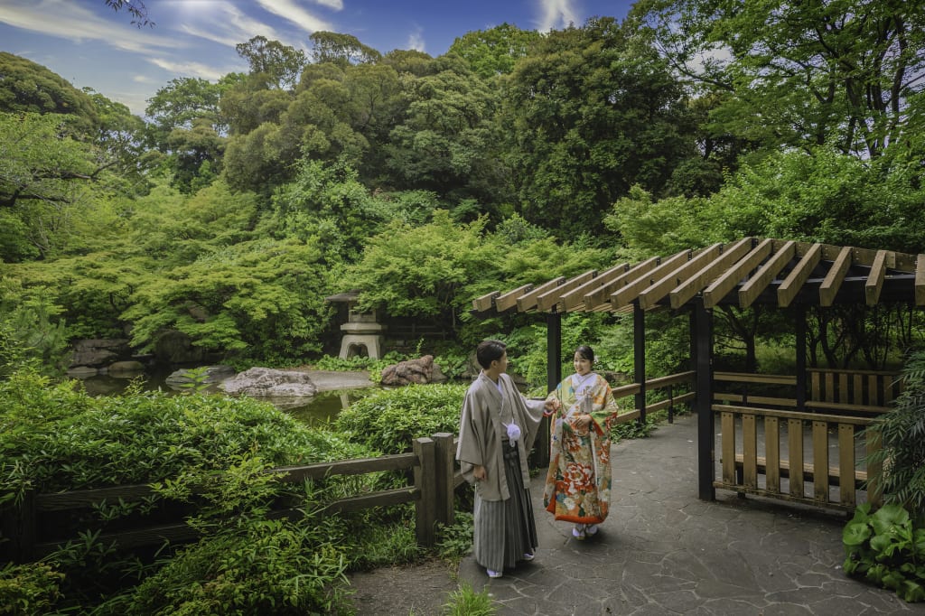 掃部山公園ロケーションプラン | フォトウェディング・前撮り・結婚写真