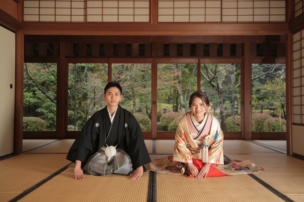 大濠日本庭園ロケーション(お茶室付き)プラン | フォトウェディング・前撮り・結婚写真