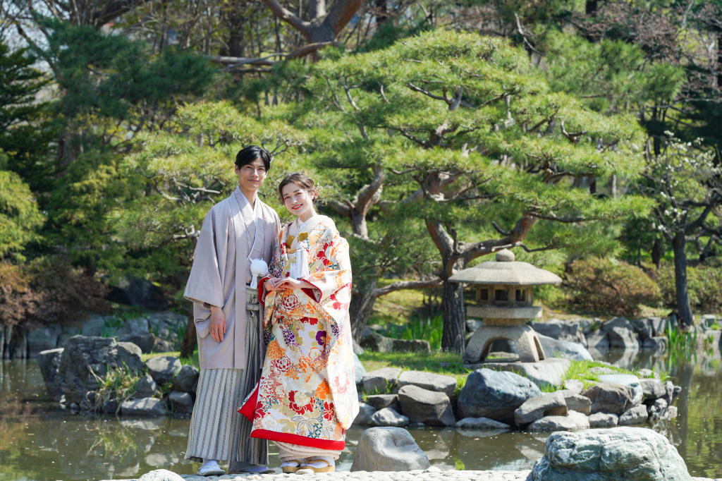 中島公園和装ロケーション