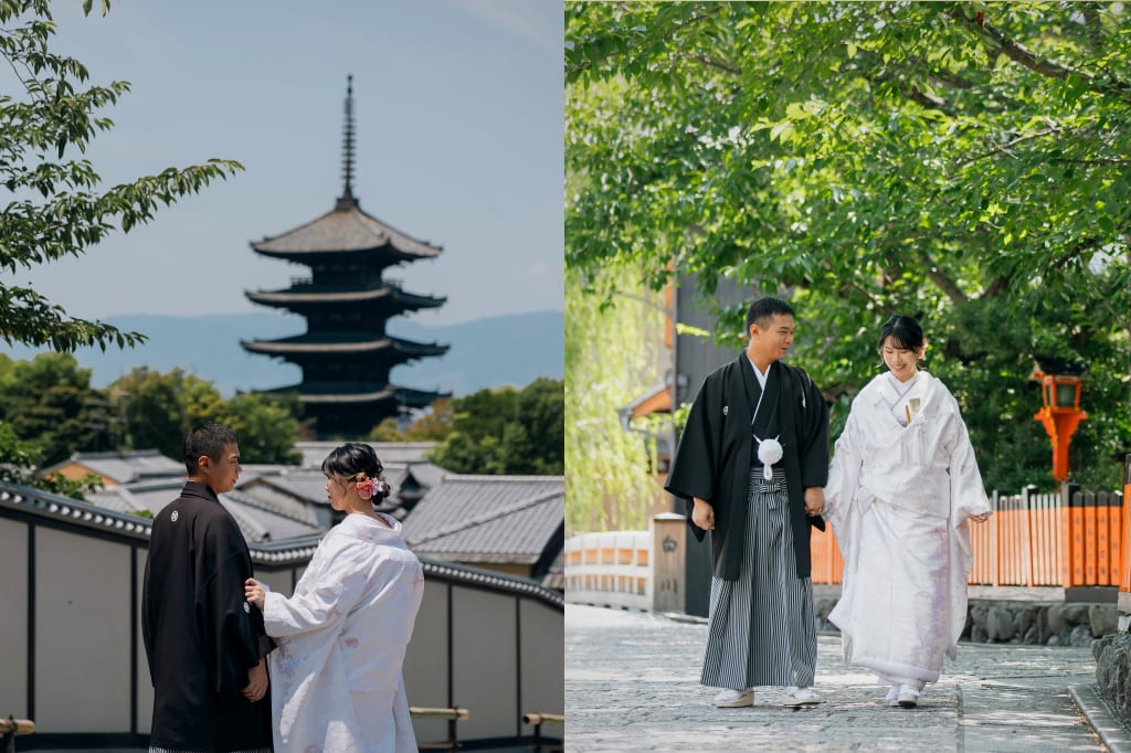 【期間限定】京都周遊ロケーション（祇園＋八坂）プラン | フォトウェディング・前撮り・結婚写真