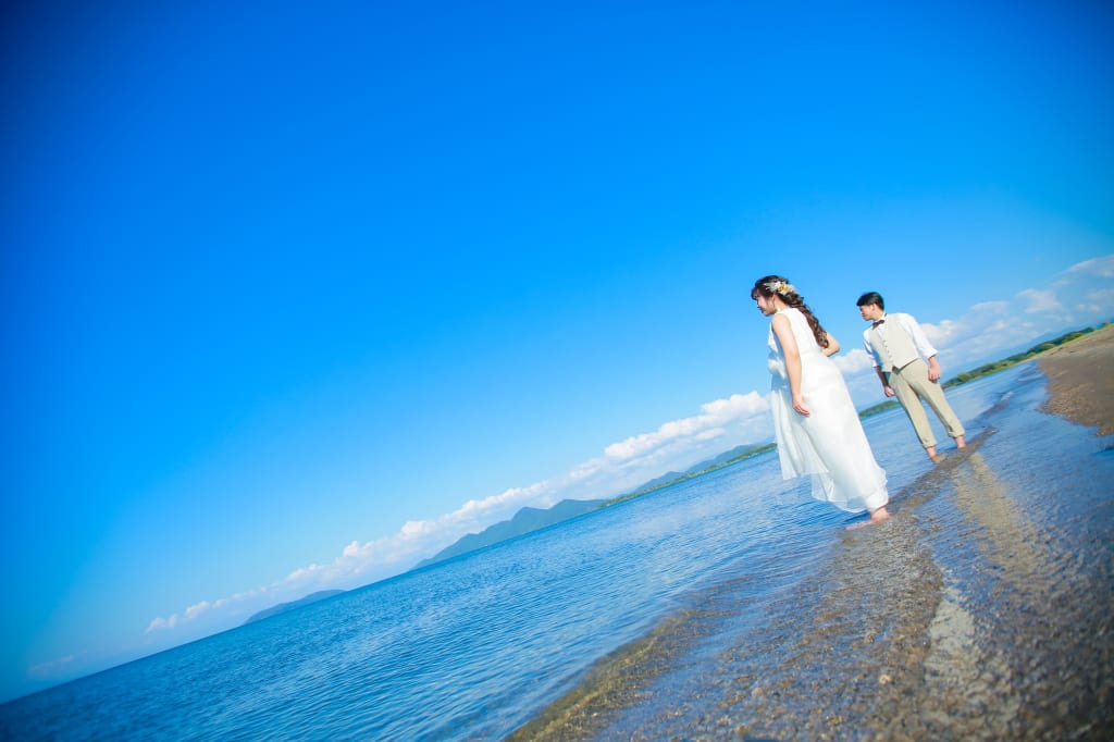 マイアミ浜ロケーションプラン | フォトウェディング・前撮り・結婚写真