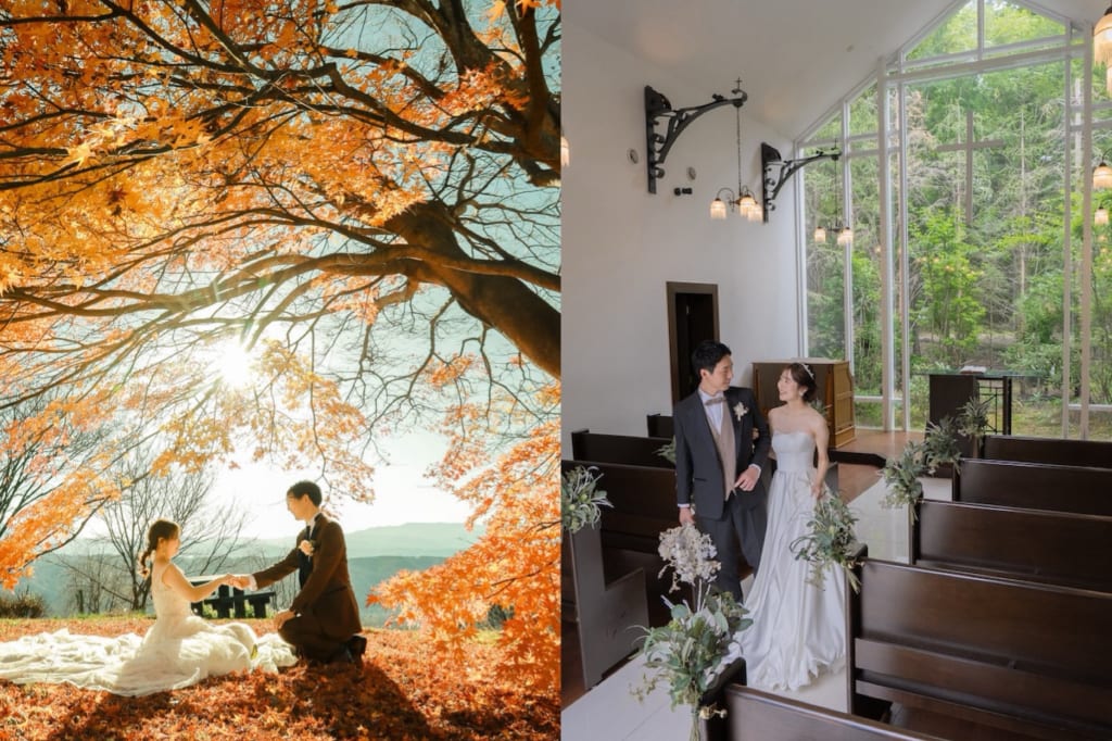 洋装 軽井沢ロケーション＋チャペルフォトプラン | フォトウェディング・前撮り・結婚写真