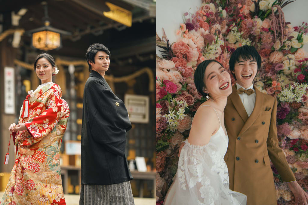 検見川神社ロケーション＋洋装ハウススタジオプラン | フォトウェディング・前撮り・結婚写真