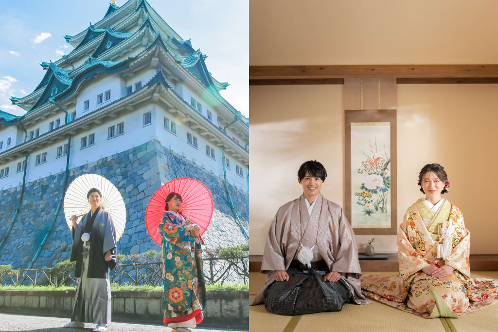 名古屋城ロケーション＋屋内庭園スタジオ