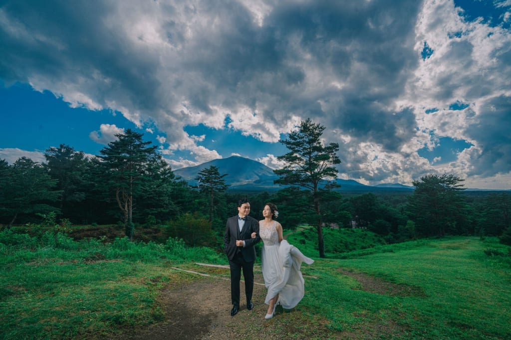 北軽井沢　浅間牧場ロケーションプラン | フォトウェディング・前撮り・結婚写真