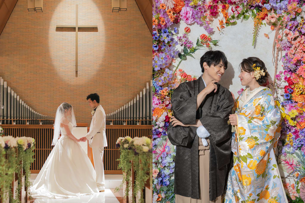 チャペルロケーション＋和装ハウススタジオ