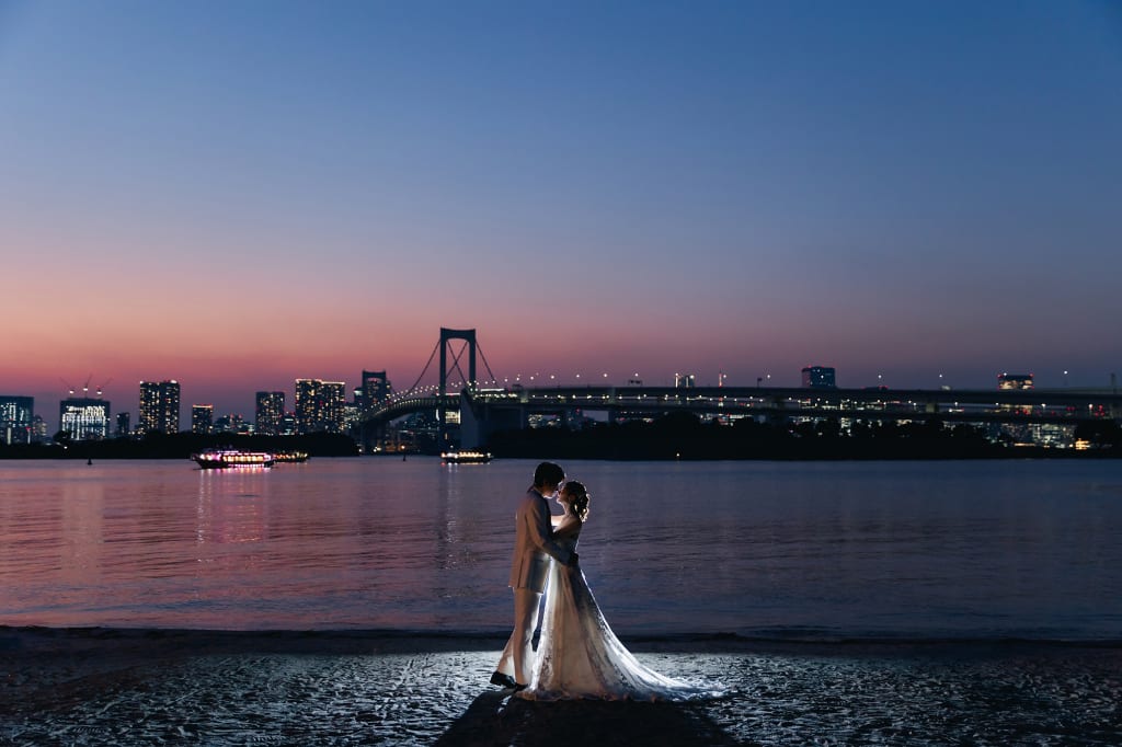お台場海浜公園ロケーション