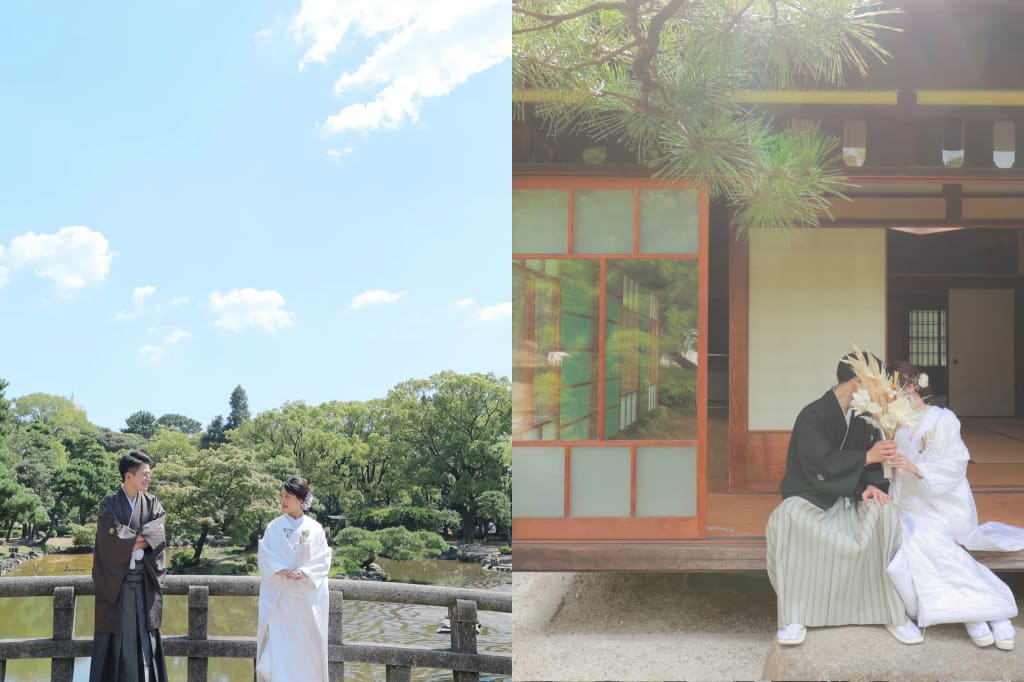 鶴舞公園＋お茶室ロケーションプラン | フォトウェディング・前撮り・結婚写真