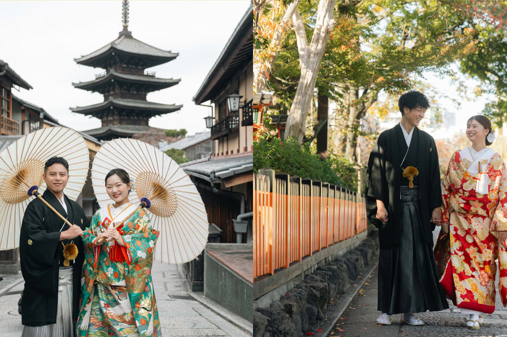 【期間限定】京都周遊ロケーション（祇園＋八坂）プラン | フォトウェディング・前撮り・結婚写真