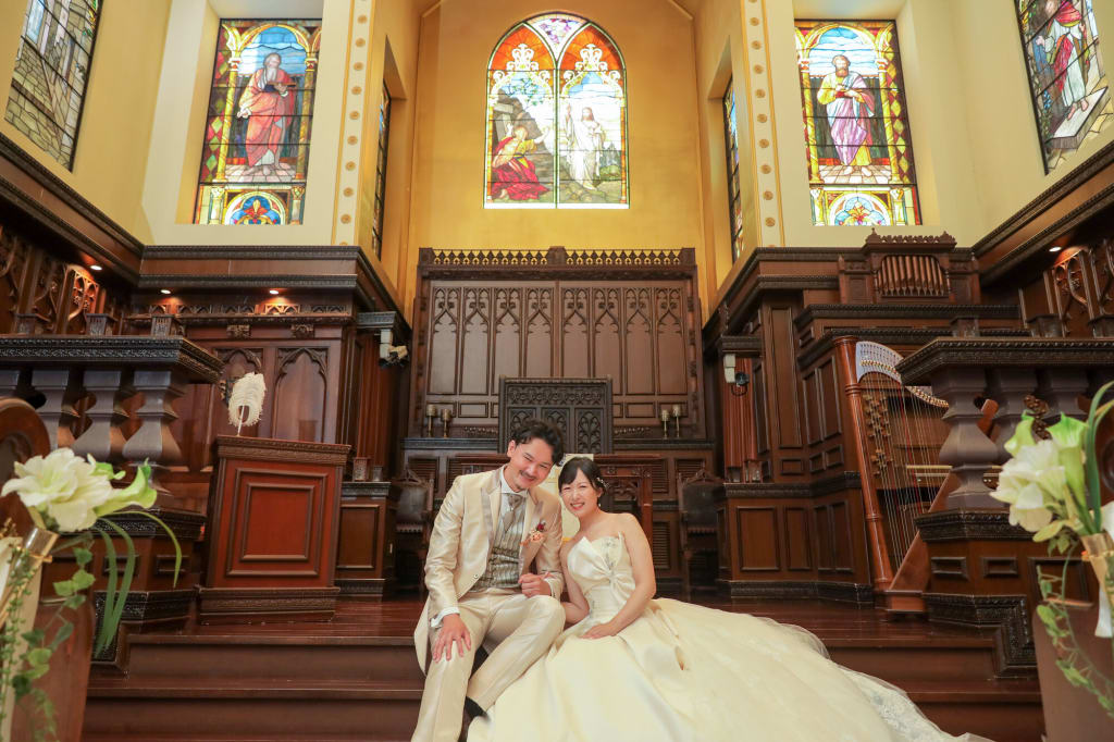 アルカーサル迎賓館 チャペルロケーションプラン | フォトウェディング・前撮り・結婚写真