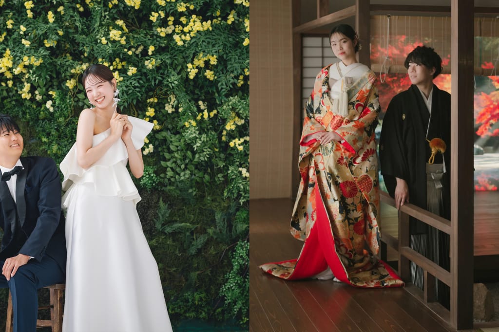 屋内庭園スタジオ＋洋装ハウススタジオプラン | フォトウェディング・前撮り・結婚写真