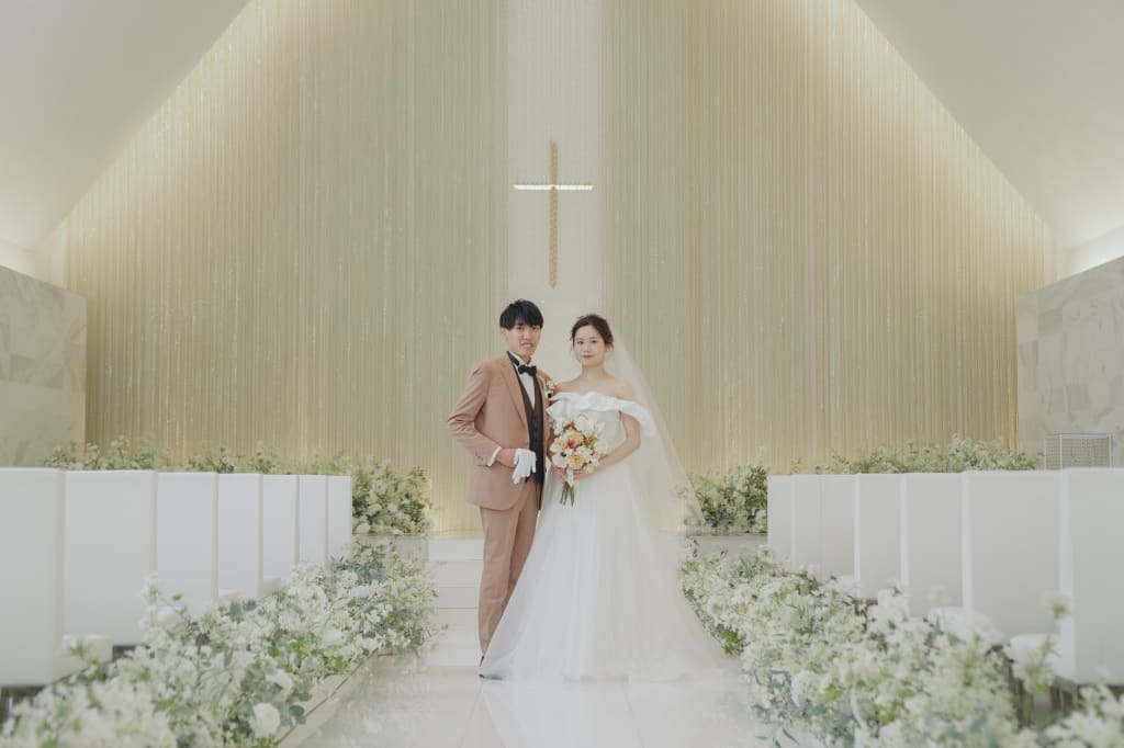 ピュアホワイトチャペルロケーションプラン | フォトウェディング・前撮り・結婚写真