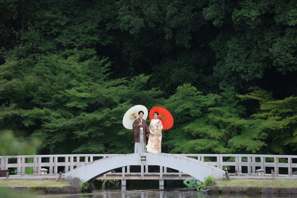 徳川園ロケーションプラン | スタジオAQUA 横浜駅前店 | フォトウェディング・前撮り・結婚写真