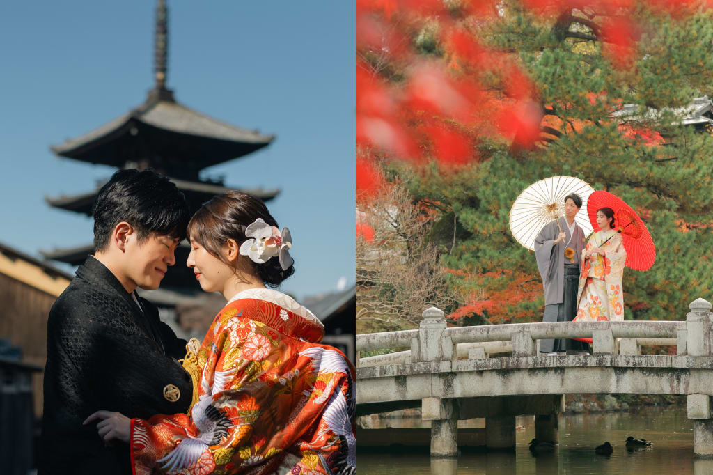 八坂＋円山公園ロケーションプラン | スタジオTVB 京都店 | フォトウェディング・前撮り・結婚写真