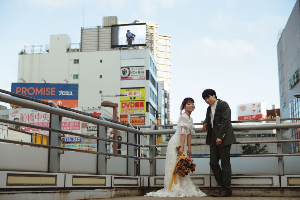 船橋ストリートロケーションプラン | フォトウェディング・前撮り・結婚写真