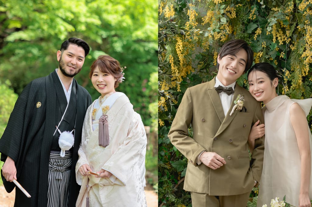 有栖川宮記念公園和装ロケーション+洋装ハウススタジオプラン | フォトウェディング・前撮り・結婚写真