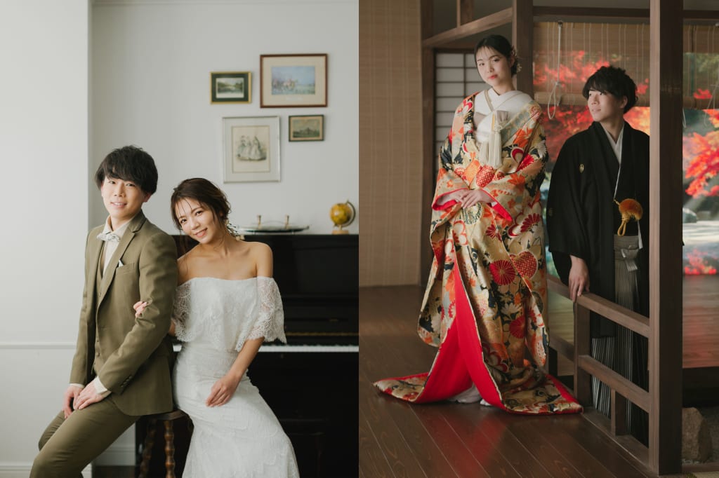 屋内庭園スタジオ＋洋装ハウススタジオプラン | フォトウェディング・前撮り・結婚写真