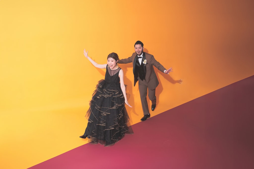 カラードレス ✕ 洋装スタジオPLUS+プラン | フォトウェディング・前撮り・結婚写真