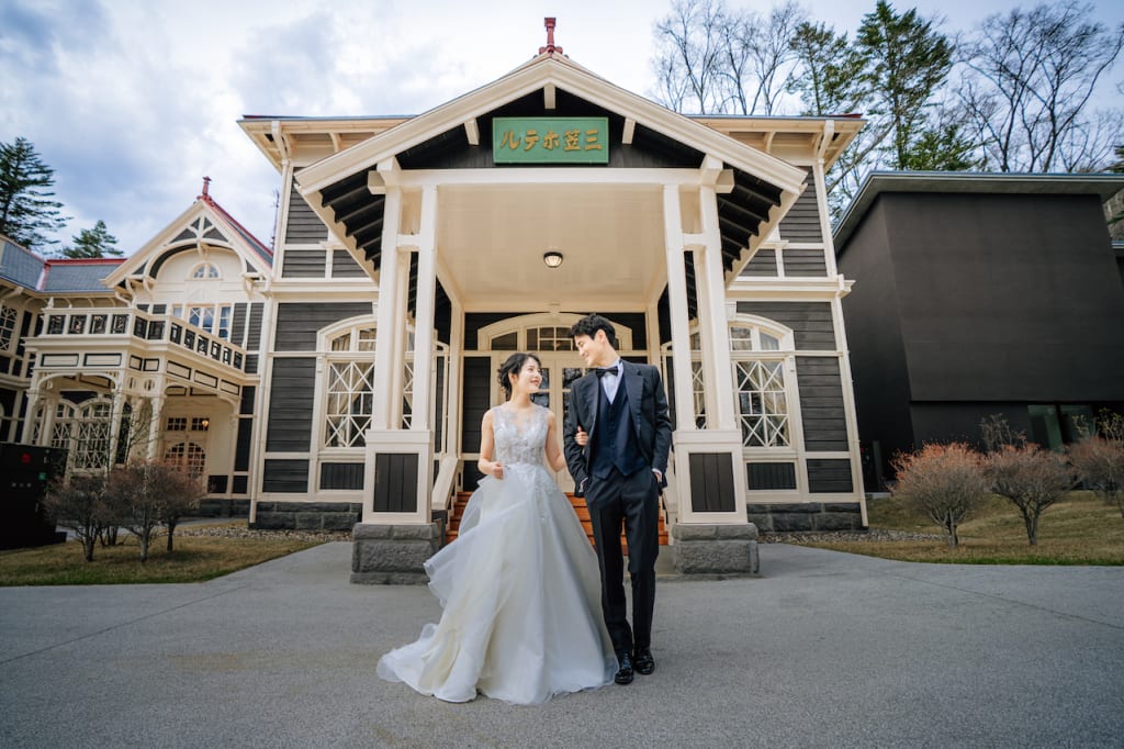 旧三笠ホテルロケーションプラン | フォトウェディング・前撮り・結婚写真