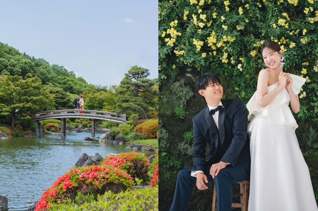 大仙公園和装ロケーション＋洋装ハウススタジオ