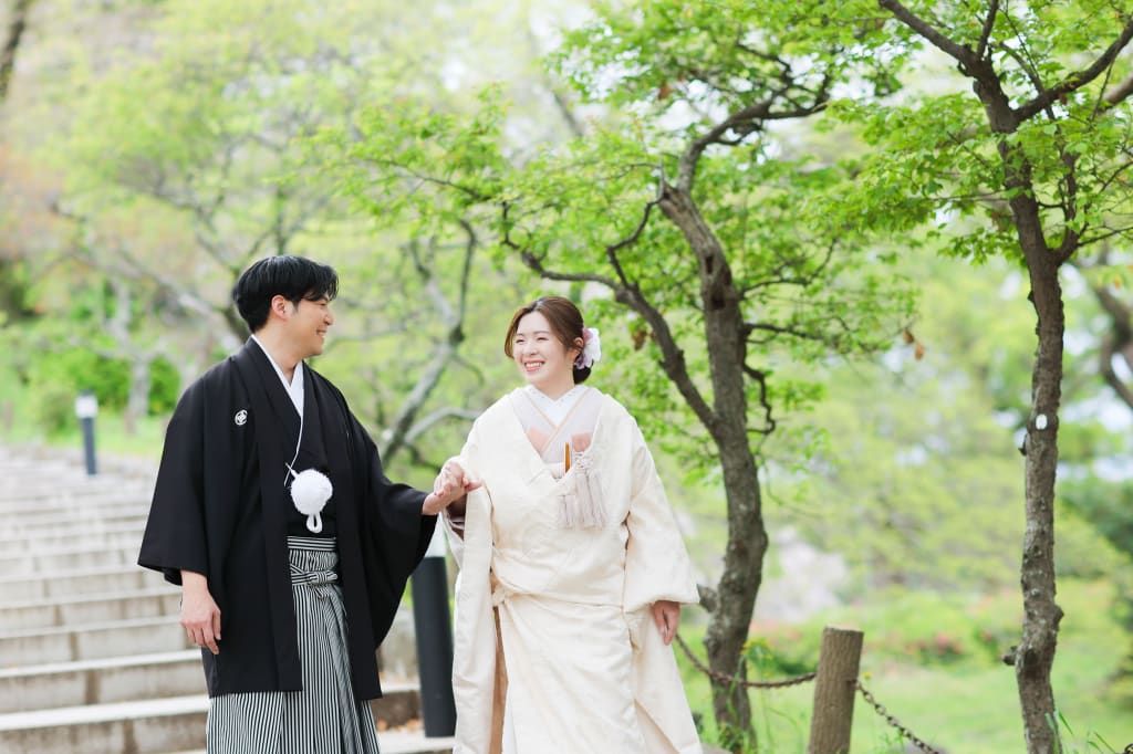 舞鶴公園ロケーションプラン | フォトウェディング・前撮り・結婚写真