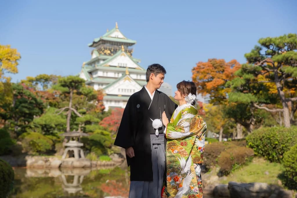 大阪城公園ロケーションプラン | フォトウェディング・前撮り・結婚写真