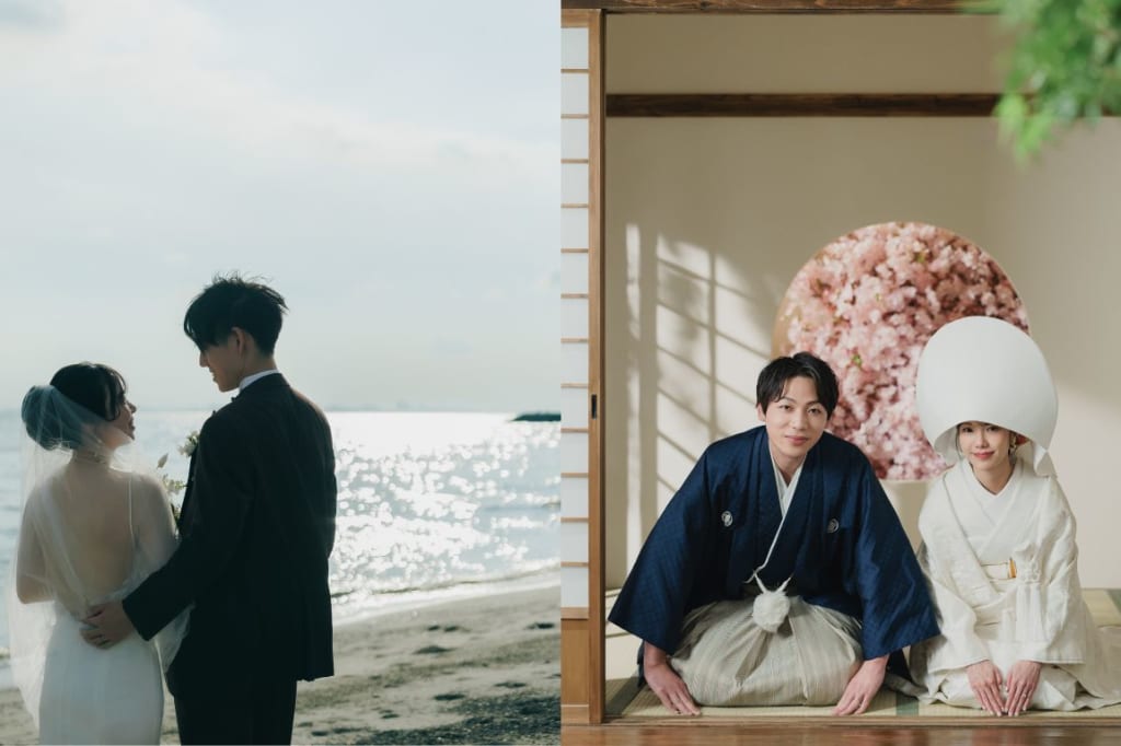 稲毛海浜公園ロケーション+屋内庭園スタジオプラン | フォトウェディング・前撮り・結婚写真