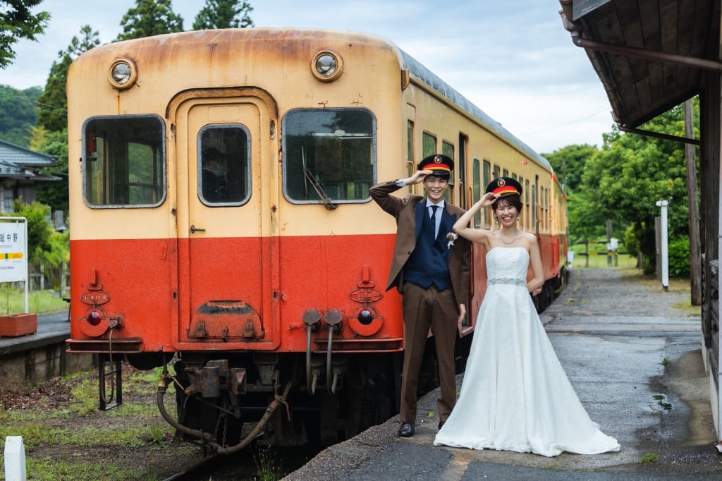 小湊鐵道ロケーションプラン | フォトウェディング・前撮り・結婚写真